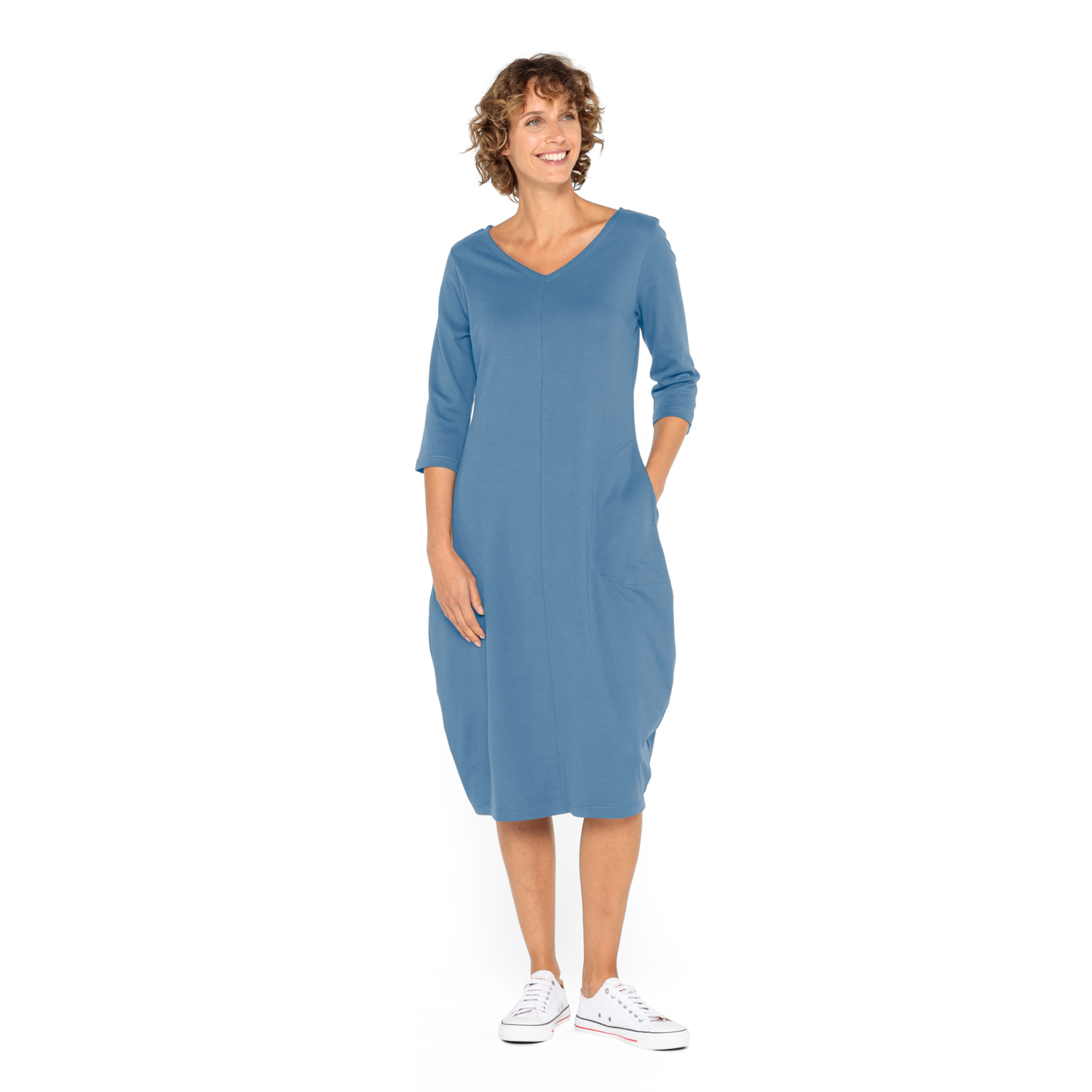 Jerseykleid aus reiner Bio-Baumwolle