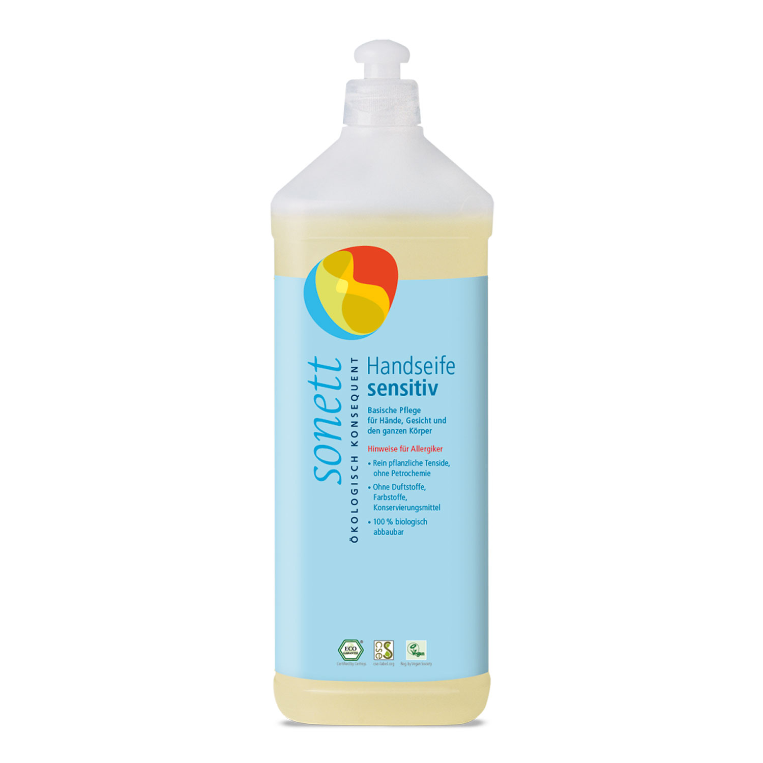 Handseife sensitiv aus Bio-Olivenöl