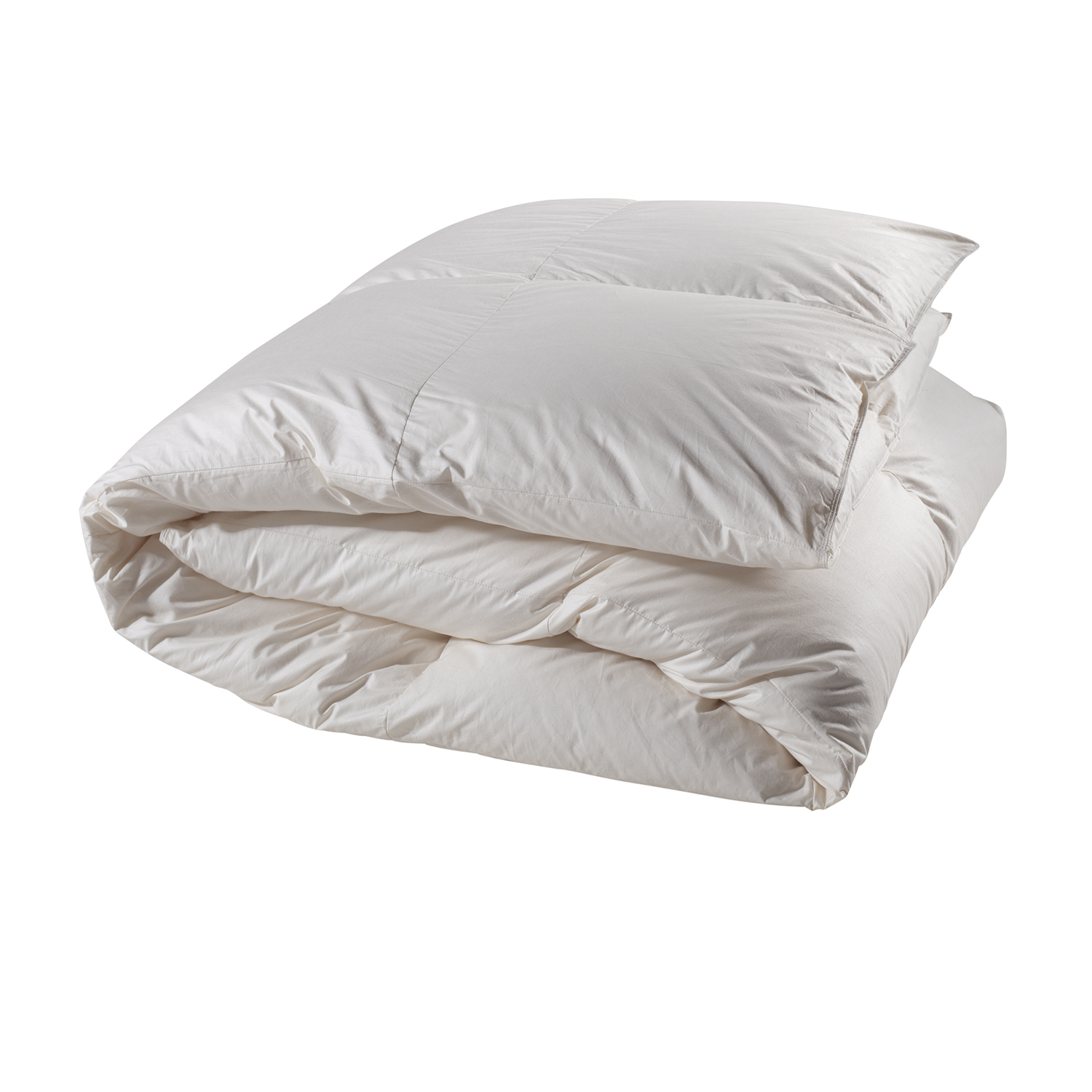 Winter-Steppbett aus Bio-Daunen