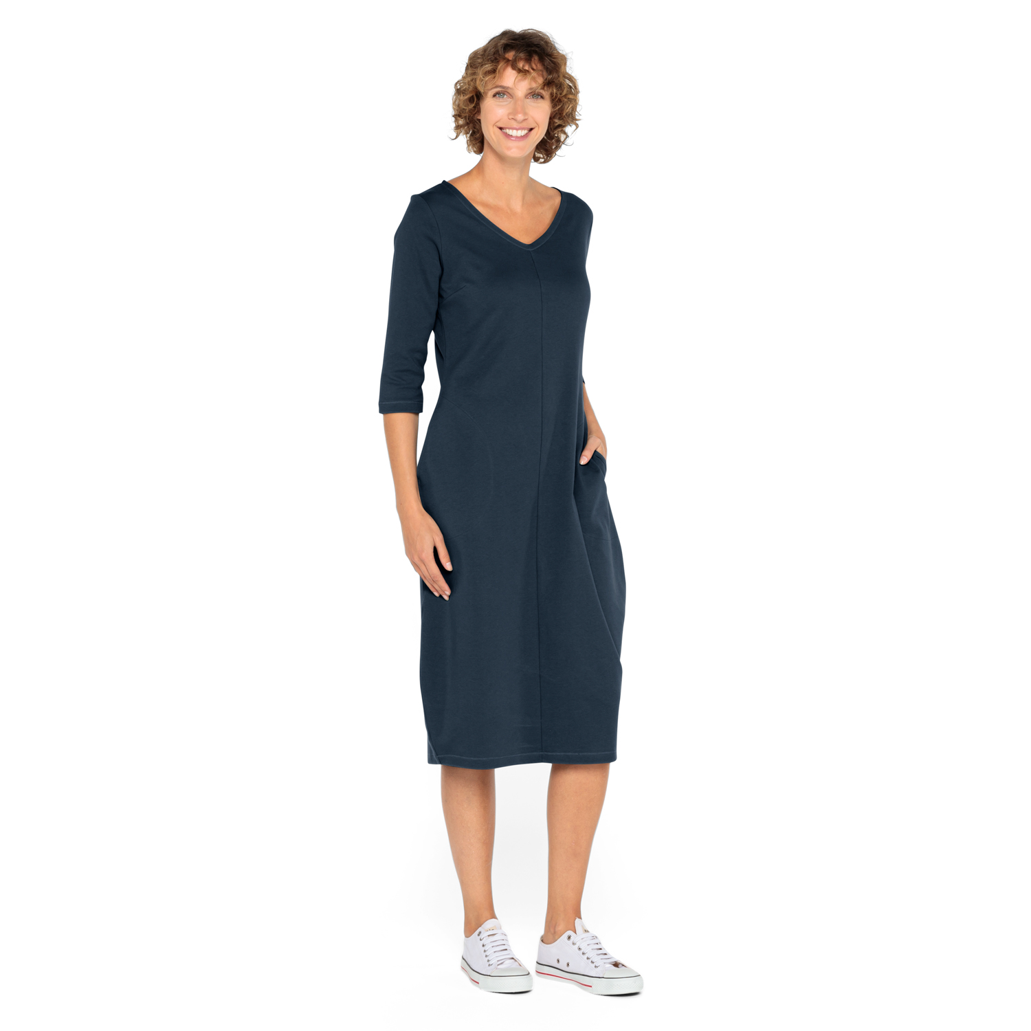 Jerseykleid aus reiner Bio-Baumwolle