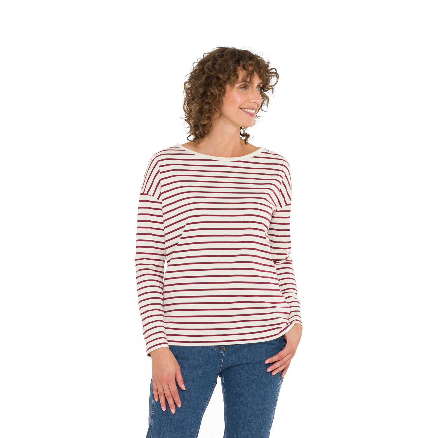 Ringelshirt aus Bio-Baumwolle