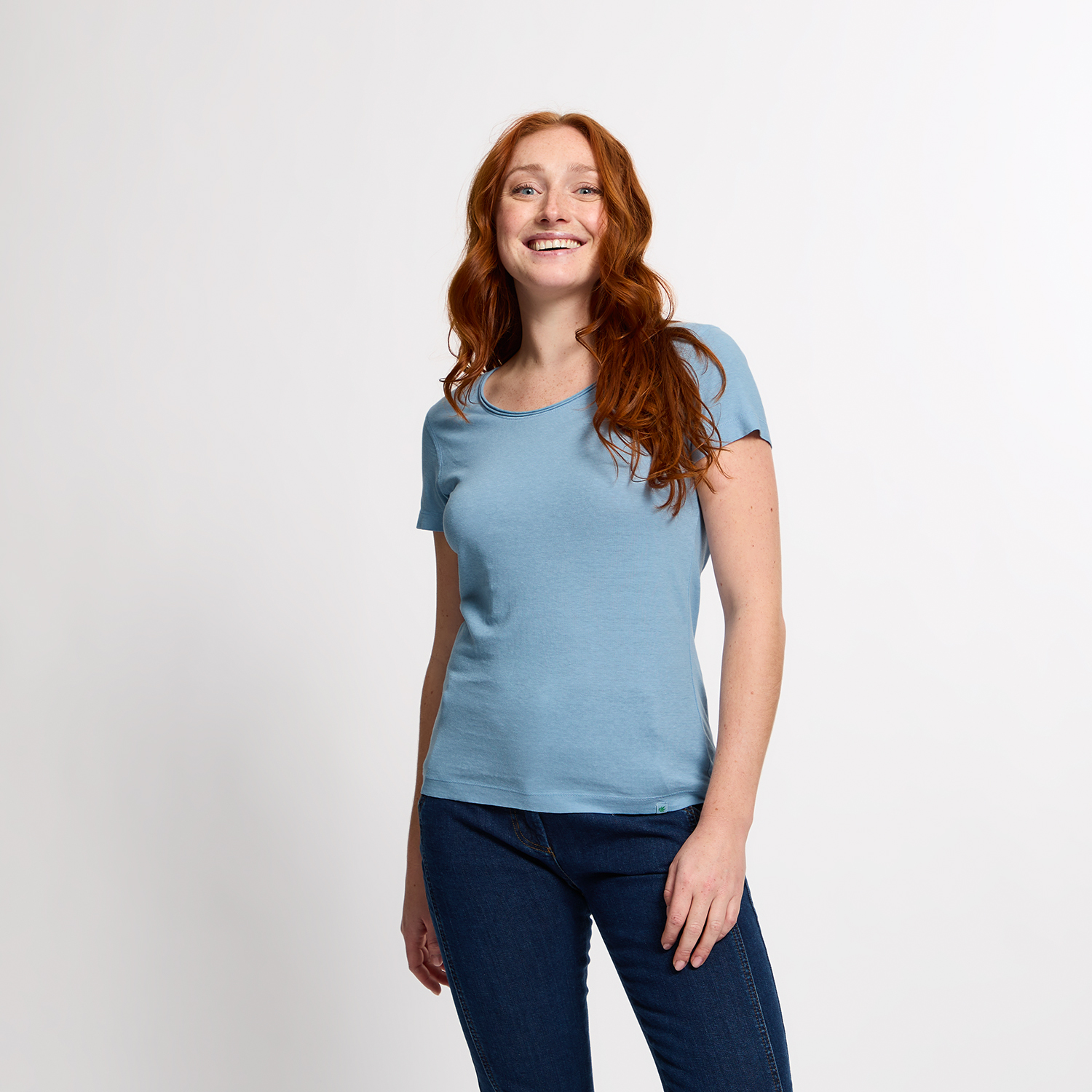 T-Shirt aus Hanf und Bio-Baumwolle
