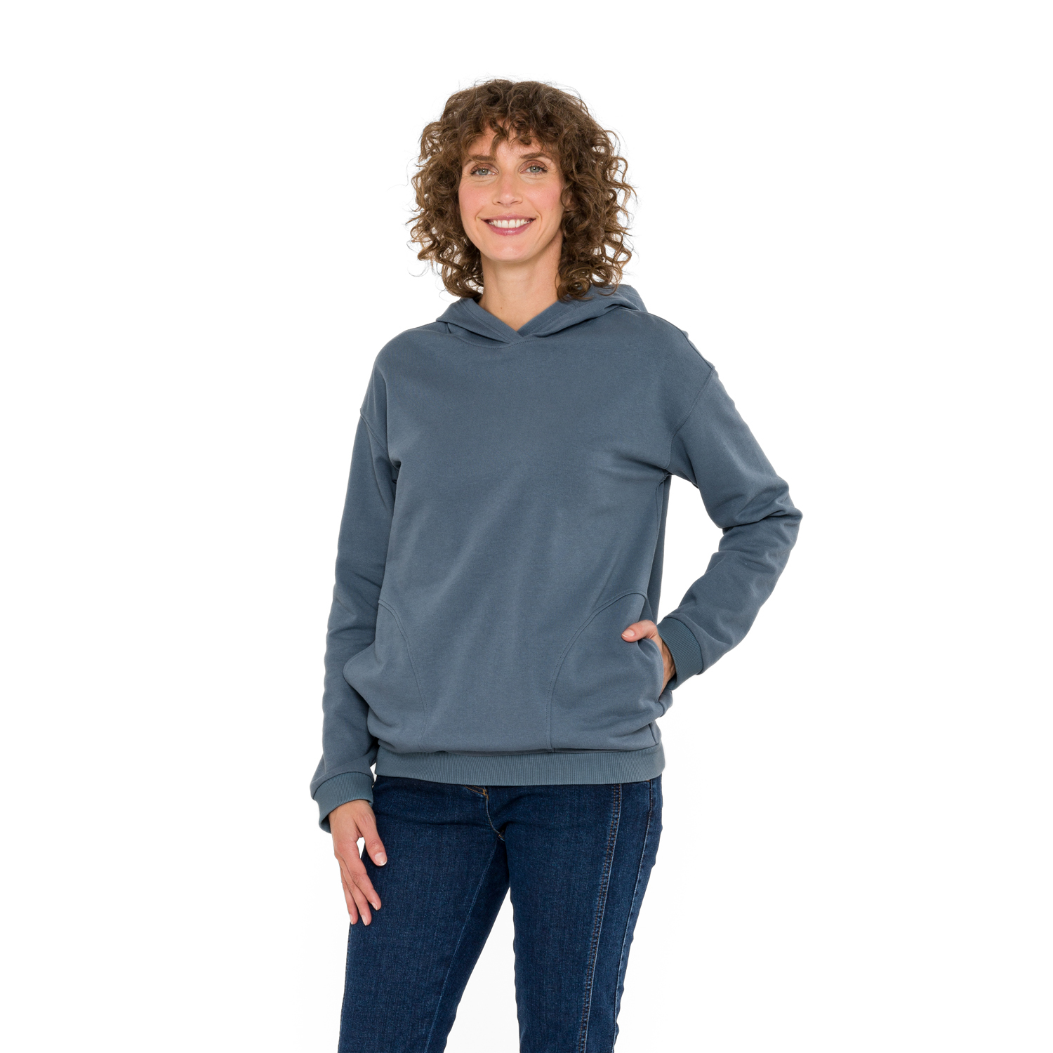 Kapuzen-Sweatshirt aus reiner Bio-Baumwolle Kapuzen-Sweatshirt aus reiner Bio-Baumwolle