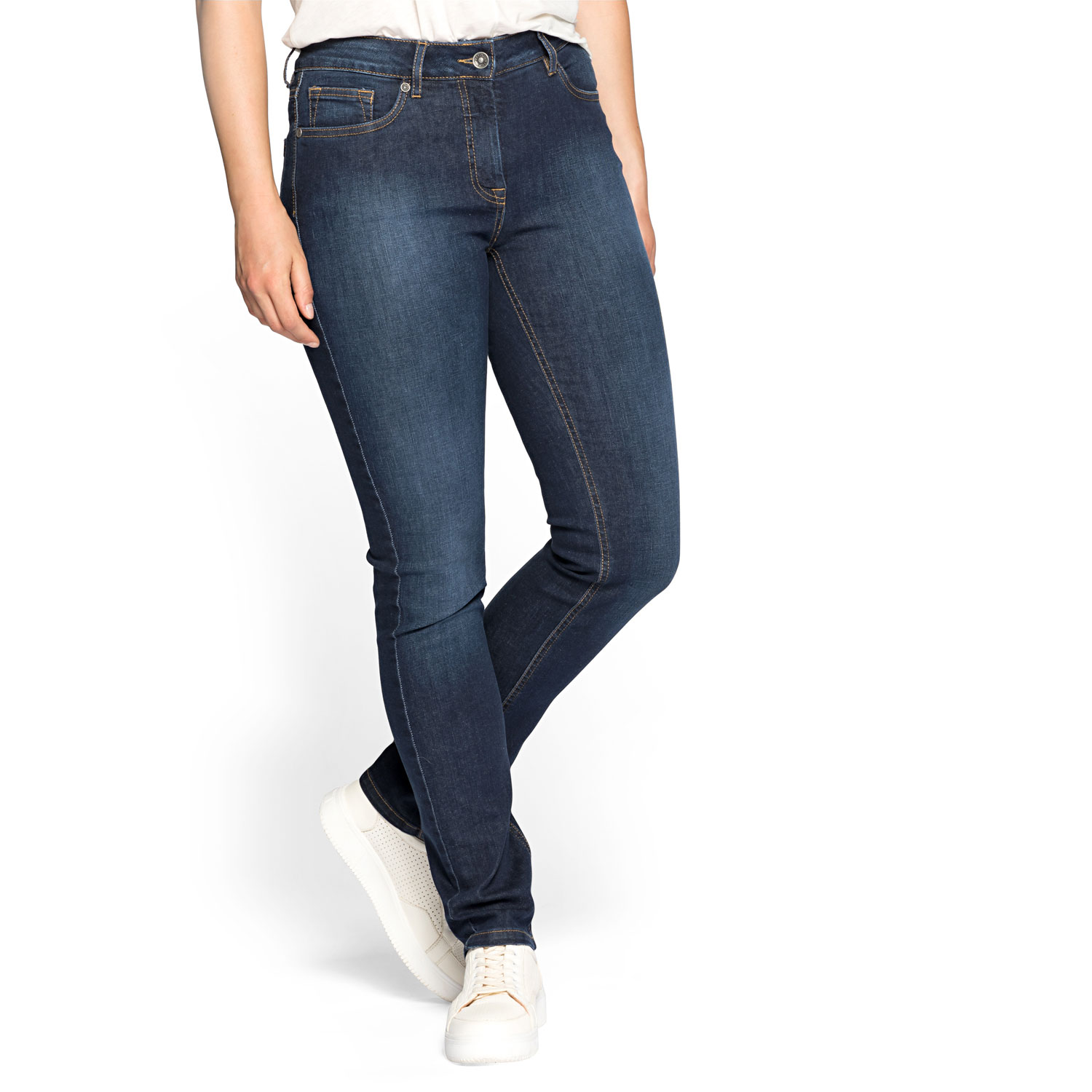 Jeans DIE ENGE aus Bio-Baumwolle