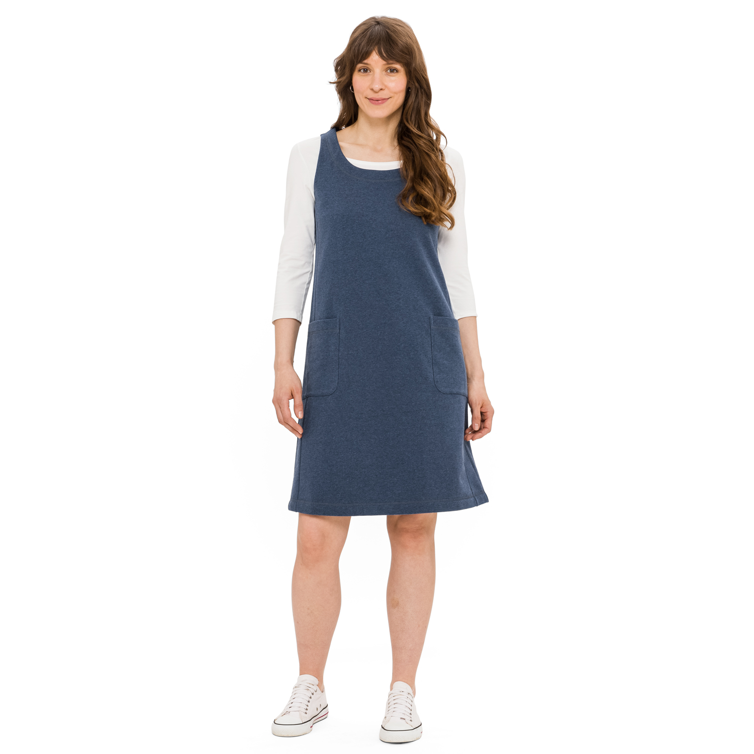 Sweatkleid in A-Linie aus Bio-Baumwolle Sweatkleid in A-Linie aus Bio-Baumwolle