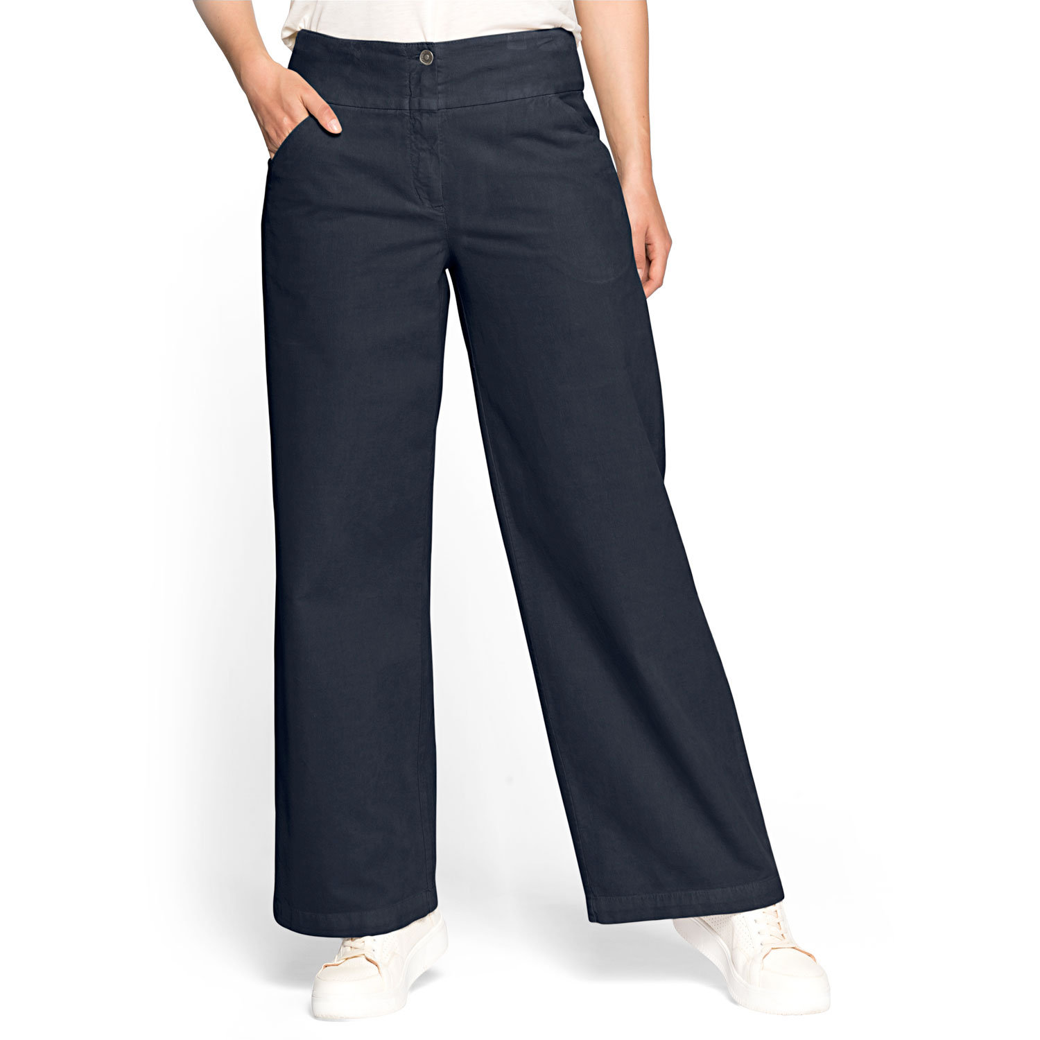 Velvetonhose MARLENE aus Bio-Baumwolle