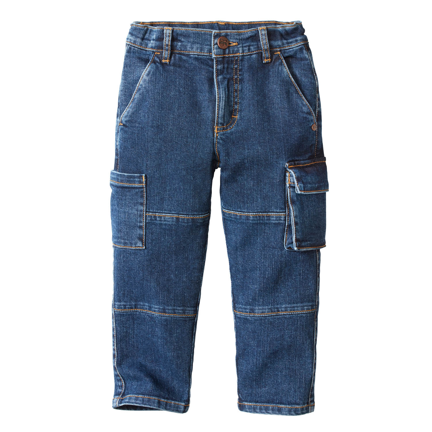 Jeans-Workerhose aus Bio-Baumwolle