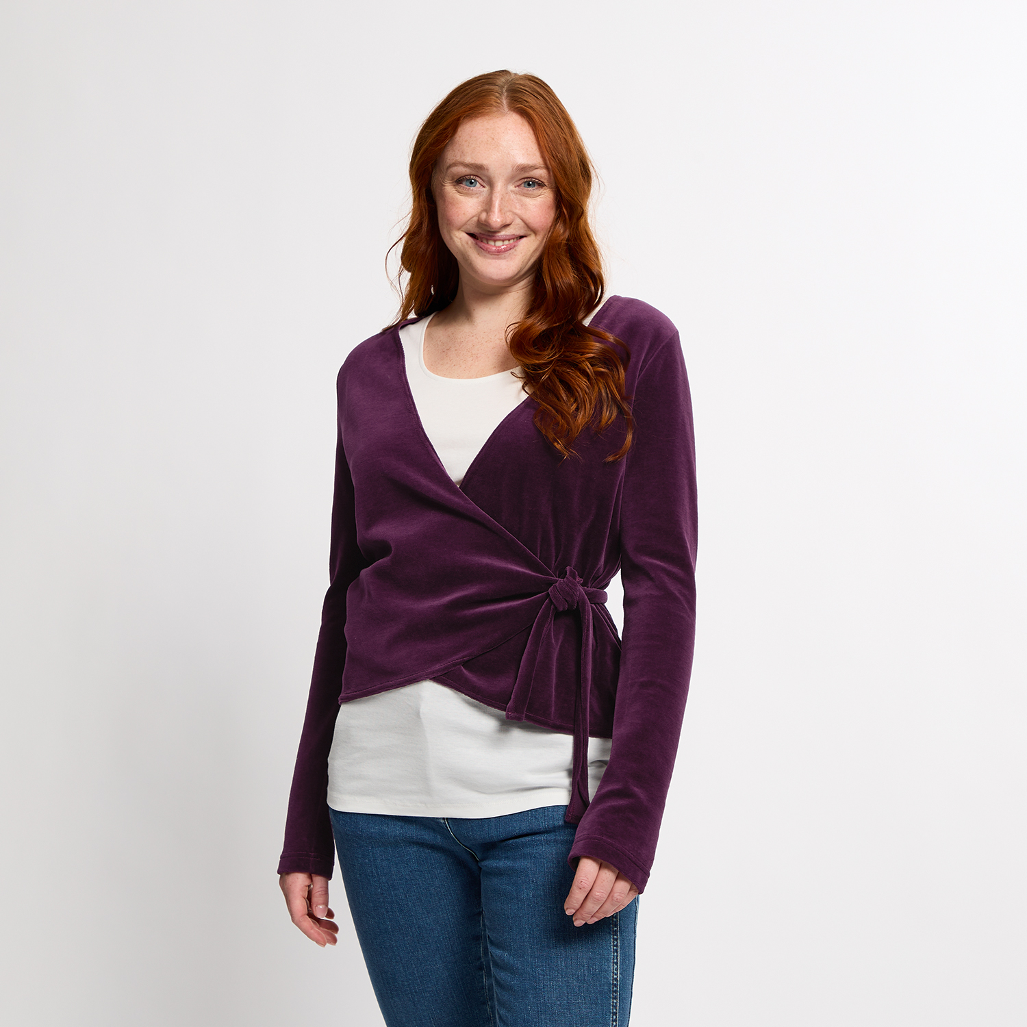 Nicki-Wickeljacke aus reiner Bio-Baumwolle Nicki-Wickeljacke aus reiner Bio-Baumwolle