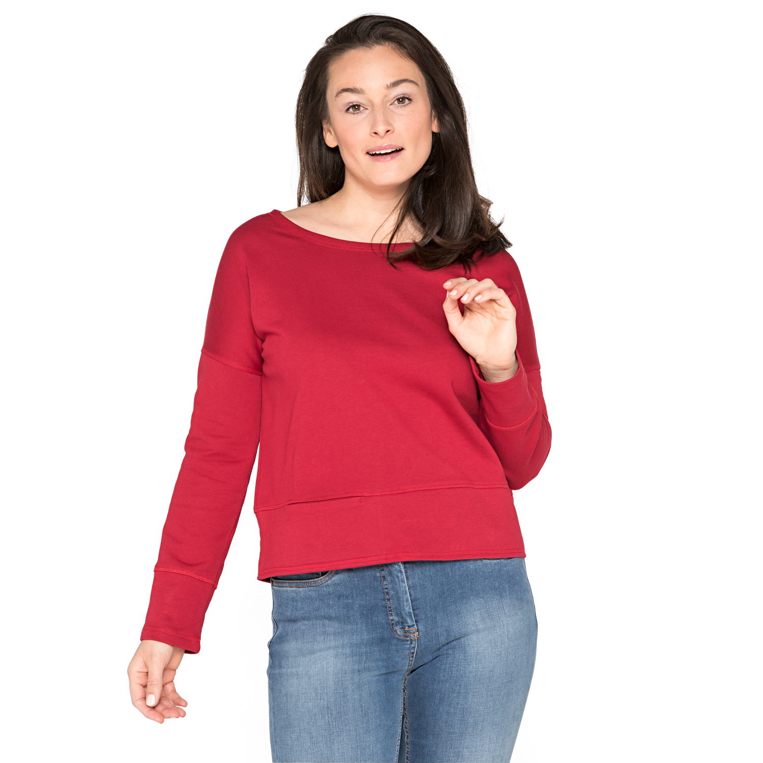 Sweatshirt aus reiner Bio-Baumwolle
